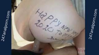 New Year Anal fuck